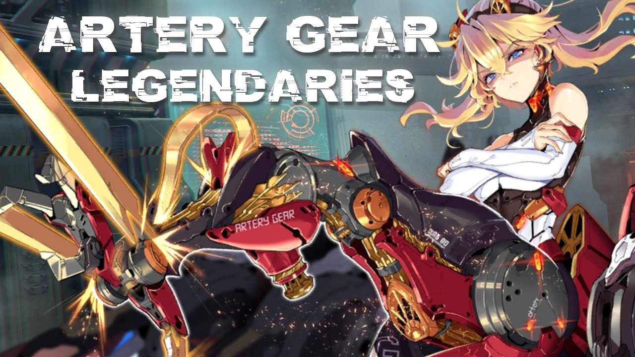 Artery Gear Fusion All 5-Star Characters Preview 60FPS 2K HD