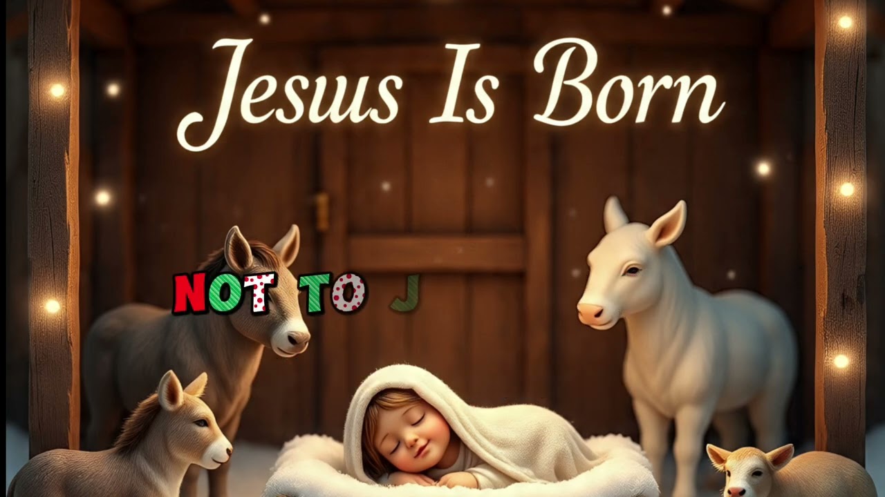 Peaceful Christmas Worship Music – Jesus Is Born (Soft Piano & Strings)