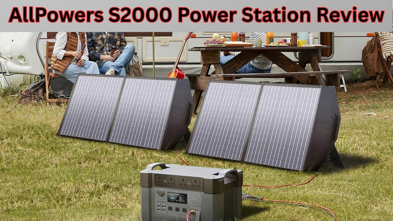 Обзор электростанции AllPowers S2000 | Тест инвертора мощностью 1500 Вт 2000 Вт·ч — на что он дей...