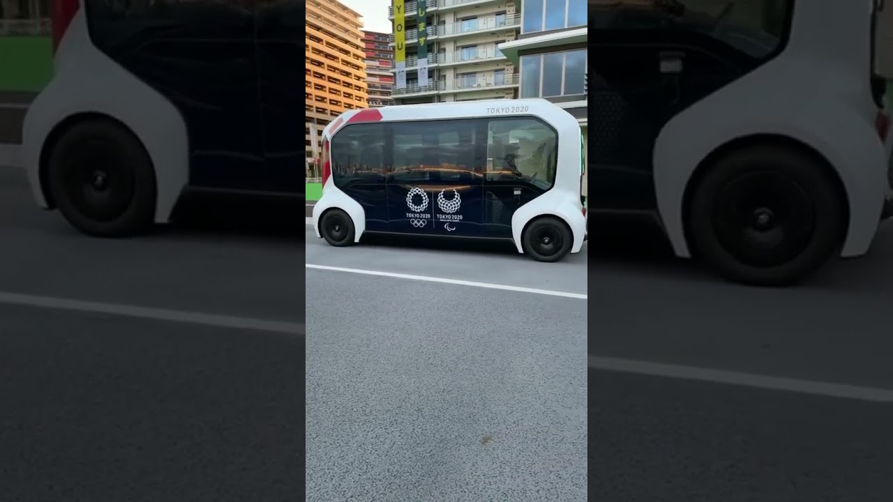 Self-driving Car in Tokyo 2020 Olympic Village
