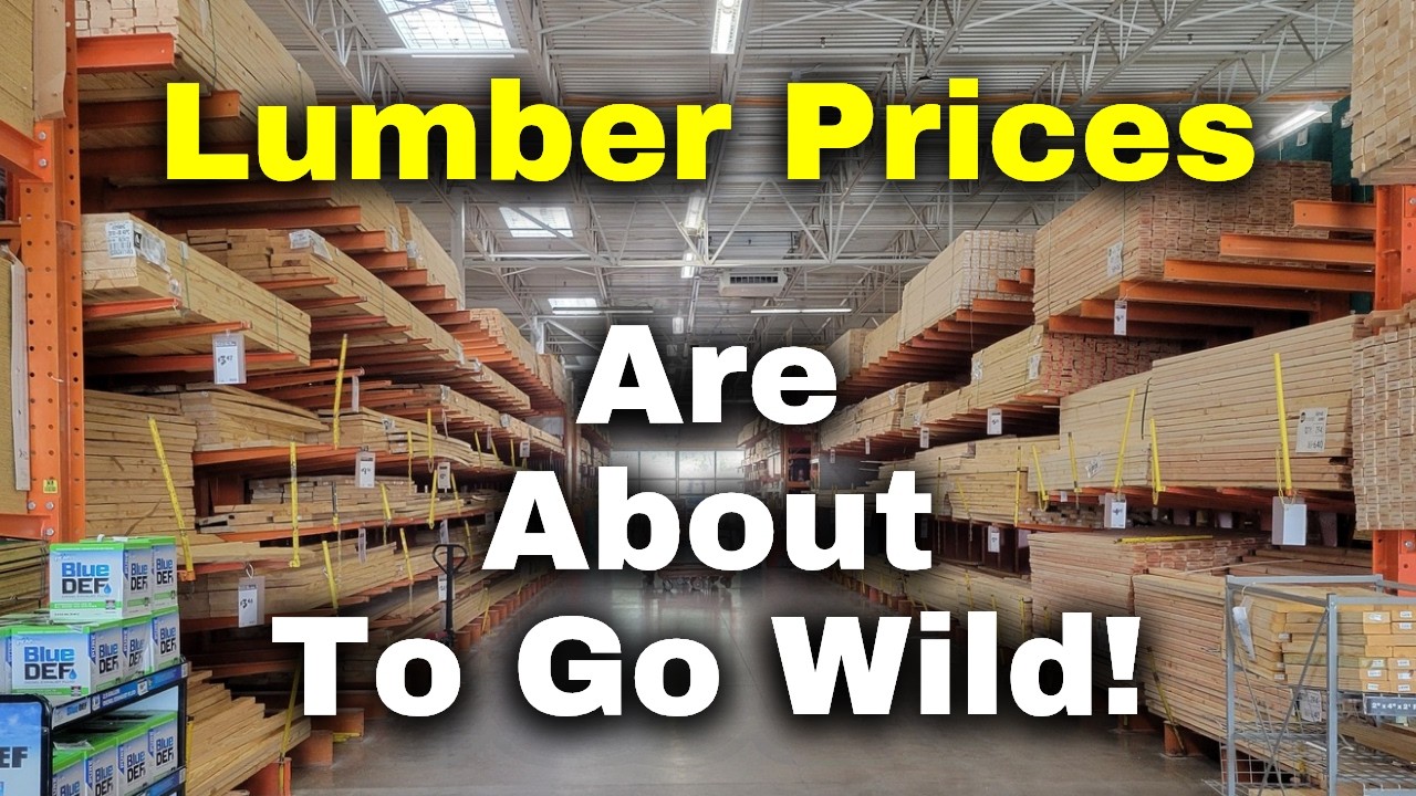 Lumber Prices Are About to Go Wild! What You Need to Know About What's Coming in 2025!!