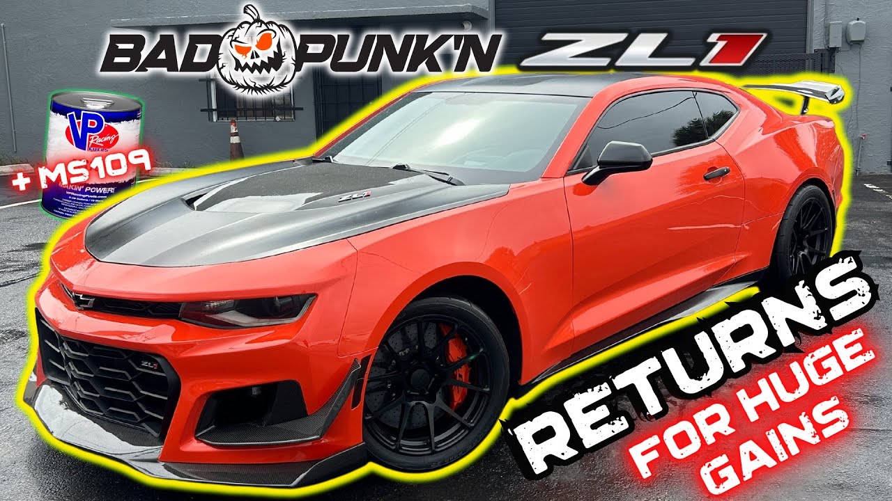 Supercharged Bad Punk'n ZL1 Camaro Returns with HUGE POWER GAINS