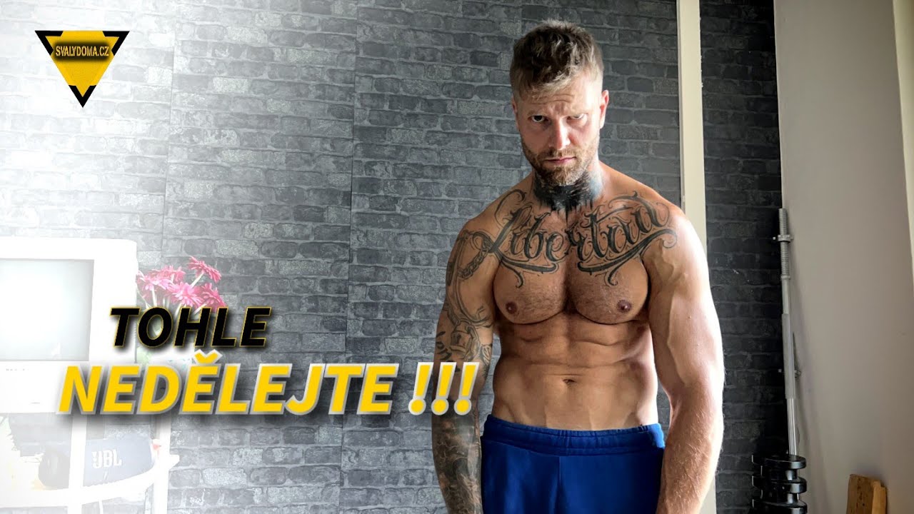 #245 | Chcete větší svaly ? NEDĚLEJTE těchto 5 chyb ! | cvičení doma pro začátečníky