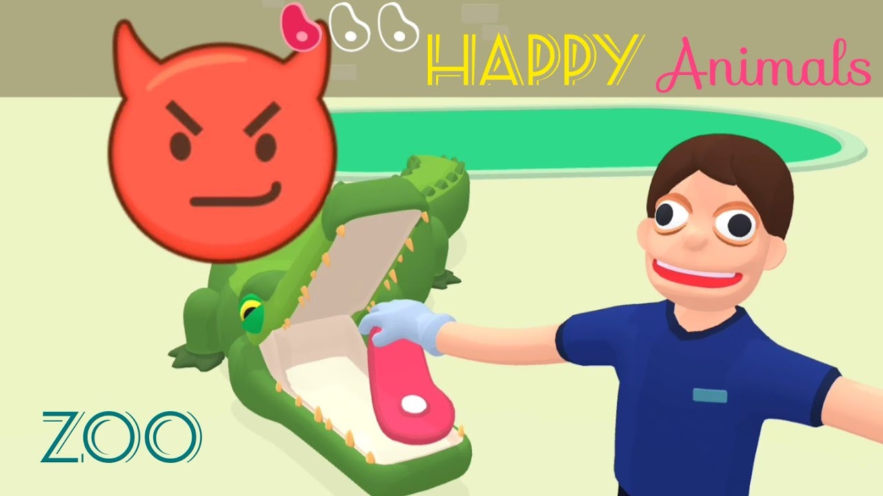 Cute animals Fun game 🦁🐼 | ZOO HAPPY ANIMALS Gameplay 