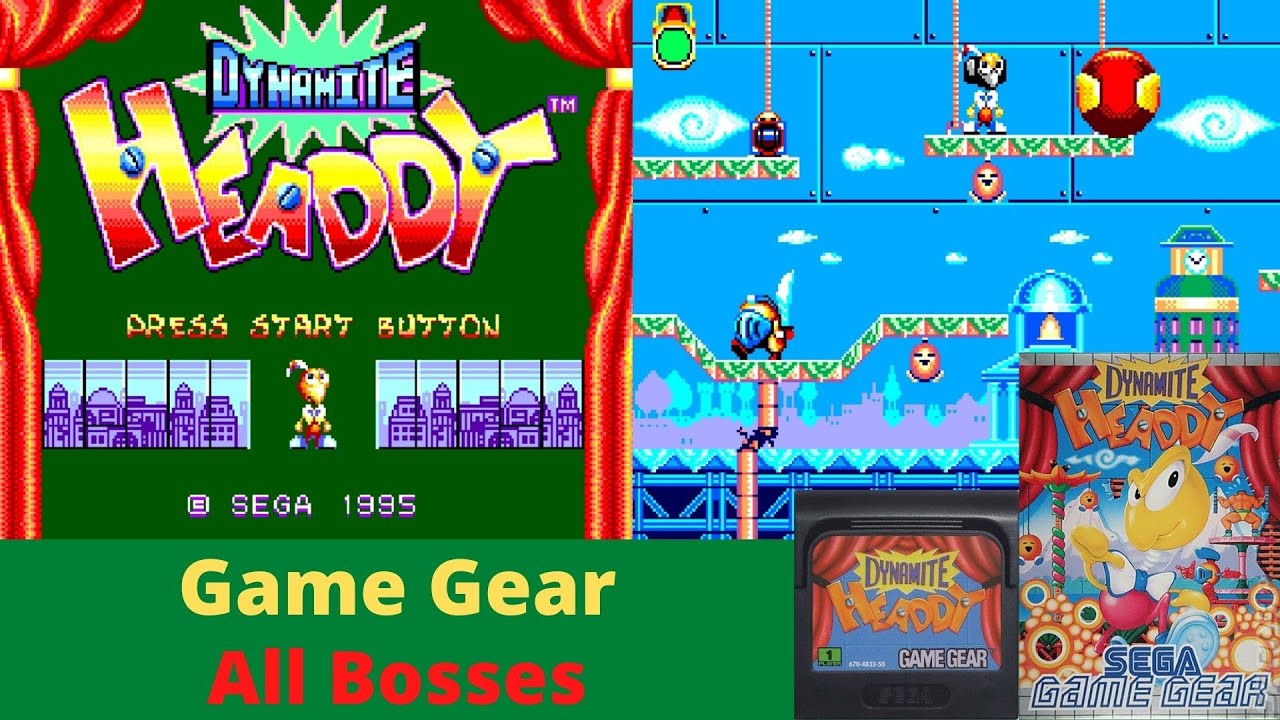 Dynamite Headdy Game Gear All Bosses