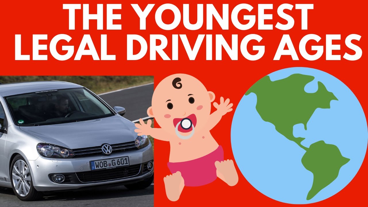 World's Youngest Drivers - Countries with lowest driving ages
