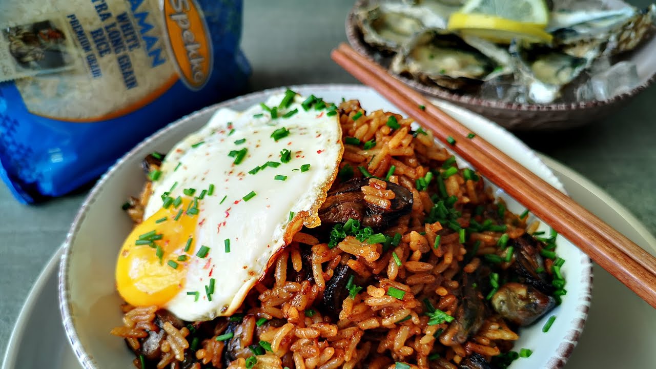 Oyster Fried Rice /Delicious rice recipes.
