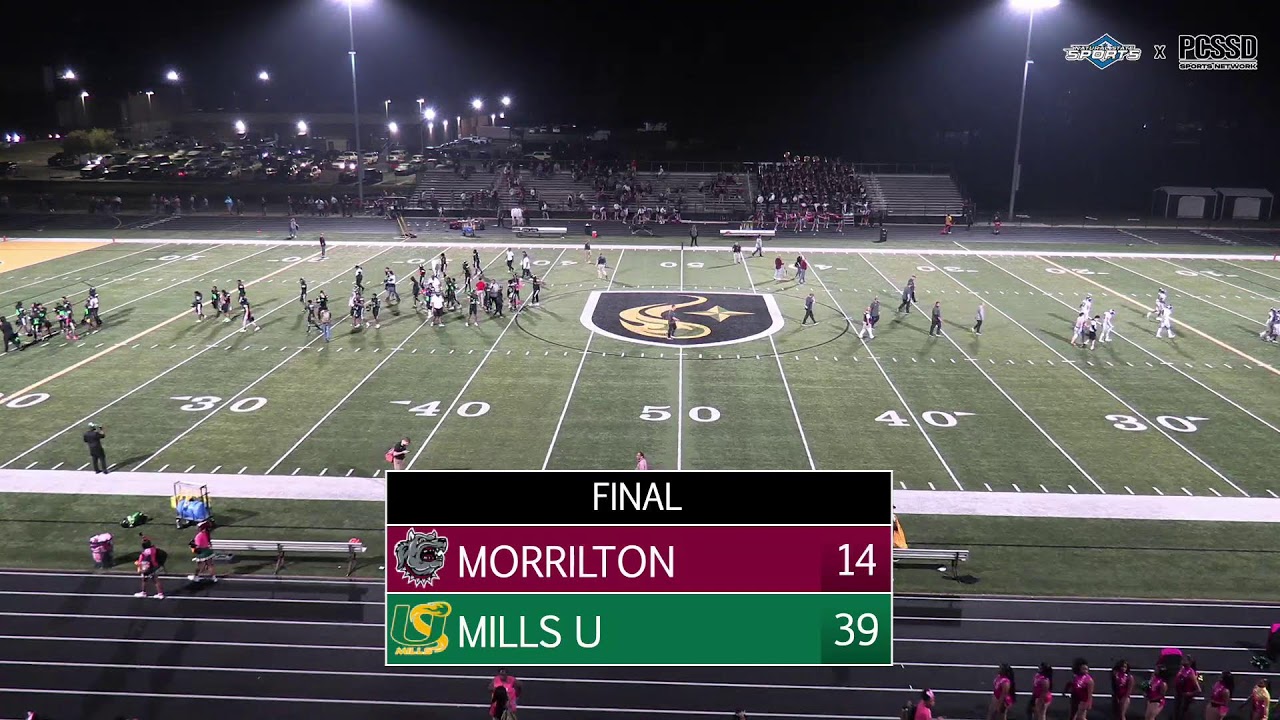Varsity FB - Morrilton Devil Dogs at Mills U Comets