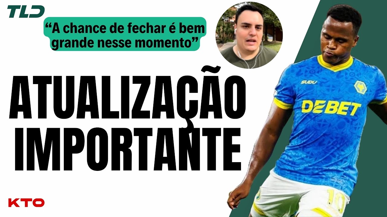 PALMEIRAS SE APROXIMA DE FECHAR COM JHON ARIAS E PRÓXIMAS HORAS SERÃO DECISIVAS NO NEGÓCIO | ENTENDA