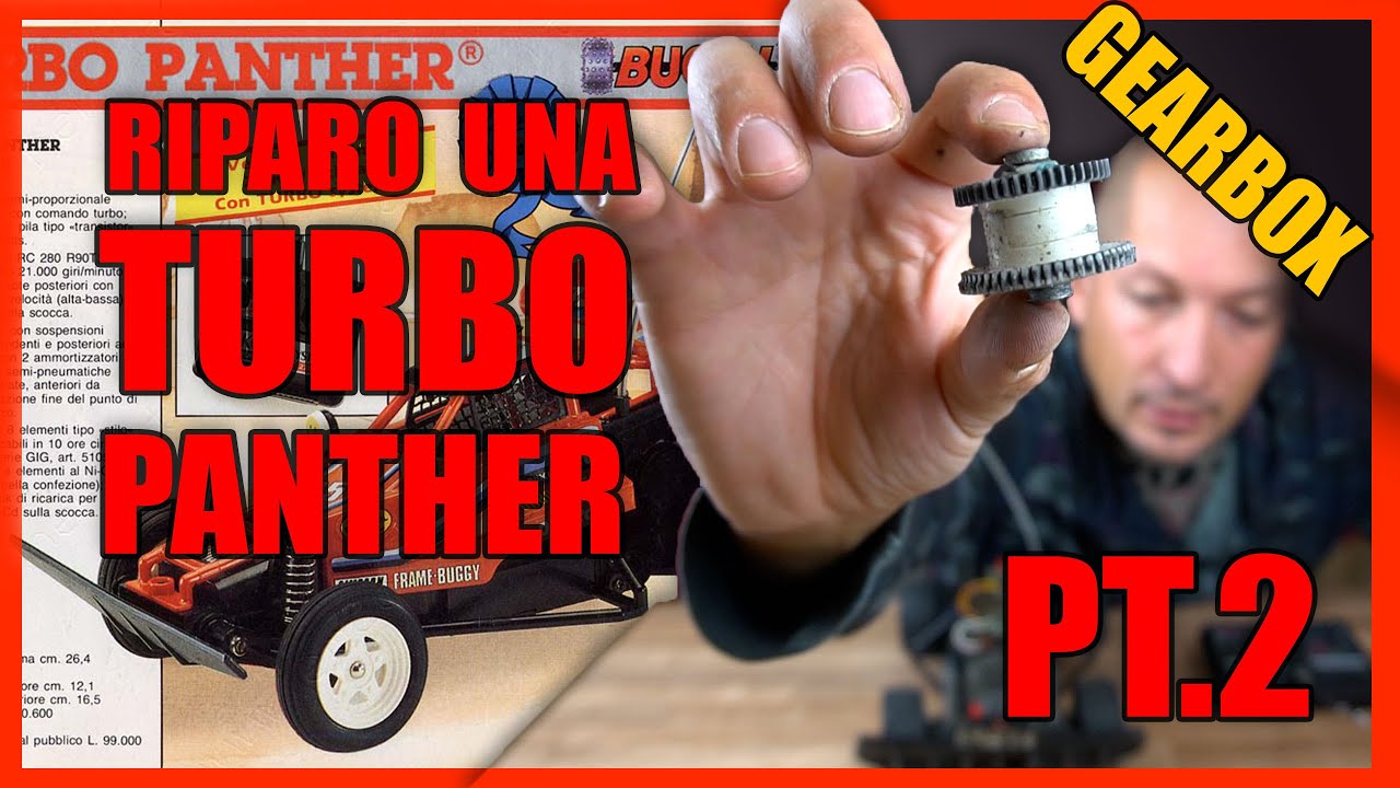 Ripariamo le GIG NIKKO degli iscritti. TURBO PANTHER - Sostituzione Corone GEARBOX - PT 2/2