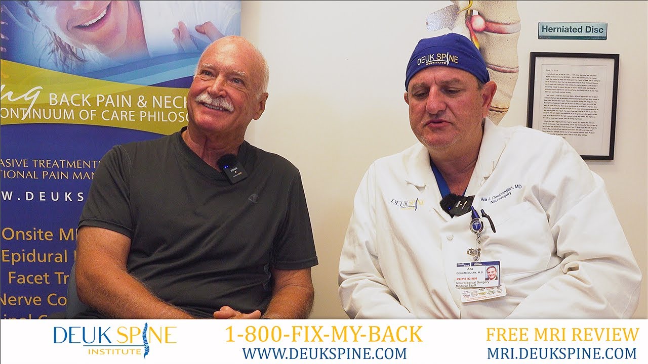 Patient Has Knee and Hip Pain CURED w/ the Deuk Plasma Rhizotomy (DPR) | Deuk Joint Institute