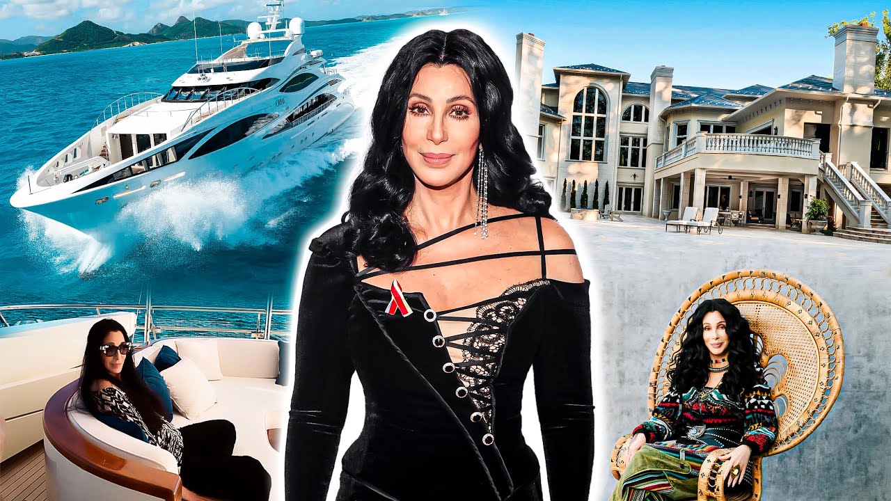 Essa é a vida luxuosa de Cher, a Deusa da música pop (mansão, negócios, fortuna, carros...)
