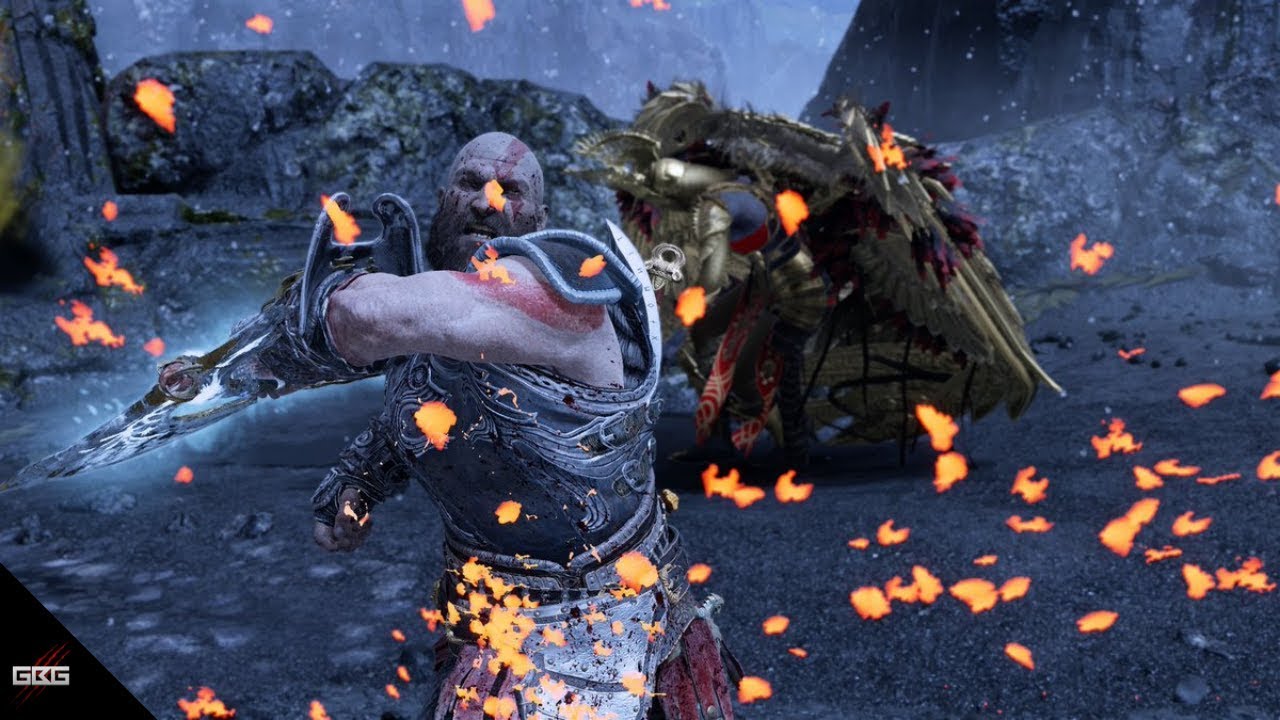 God of War - Styling On Sigrun! Runic Cancel COMBOS vs Sigrun