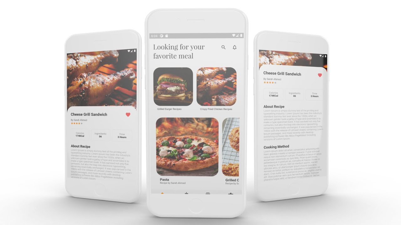 Recipe App UI in Flutter | Speed Code