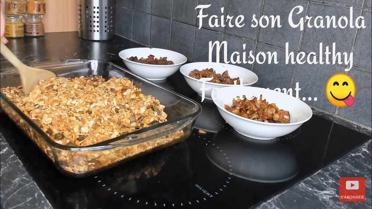 GRANOLA MAISON HEALTHY FACILE ET RAPIDE
