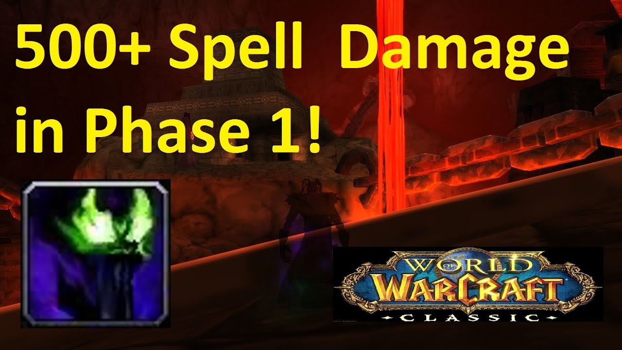 Updated Phase 1 Shadow Priest BiS List for Classic WoW. 500+ Spell Damage!