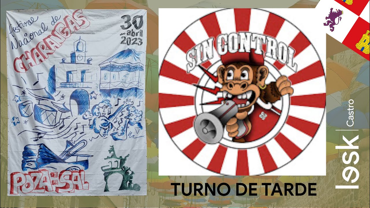🥁 Charanga Sin Control 🪇 | Turno tarde | Festival Charangas Poza de la Sal 2023  | 