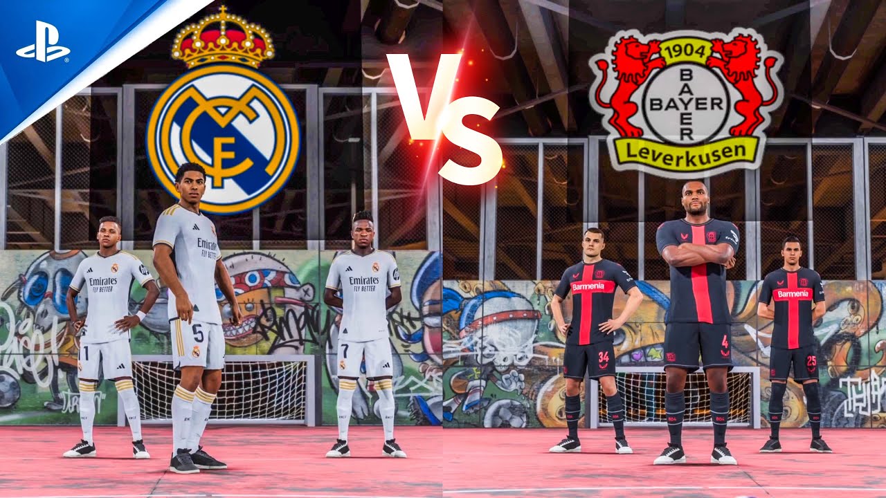 FC 24 - VOLTA - Real Madrid vs Bayer Leverkusen | 4K