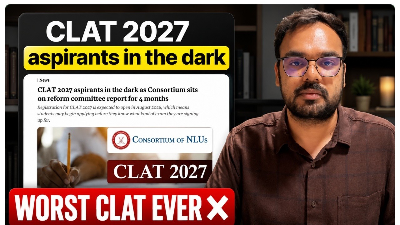 CLAT 2027 Aspirants &mdash; Major Pattern Shift Coming & You Don't Know It Yet 🫵