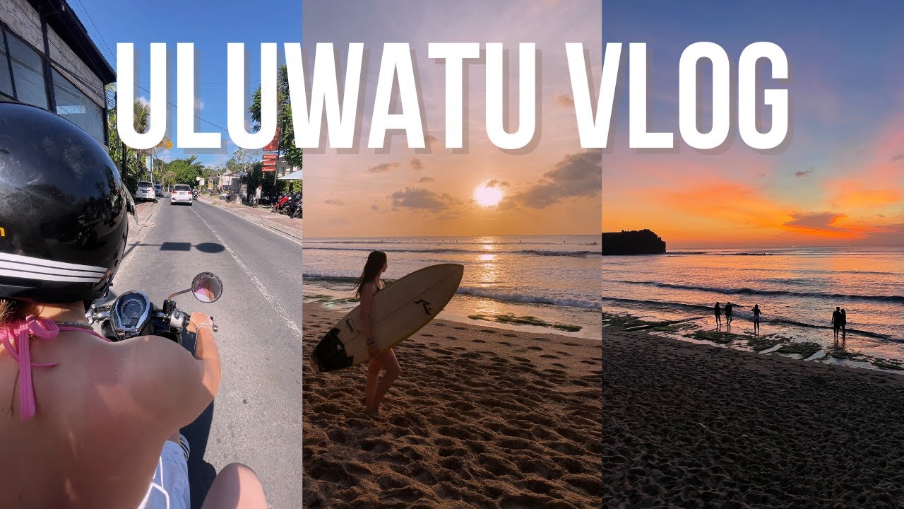 met een scooter touren door Uluwatu 