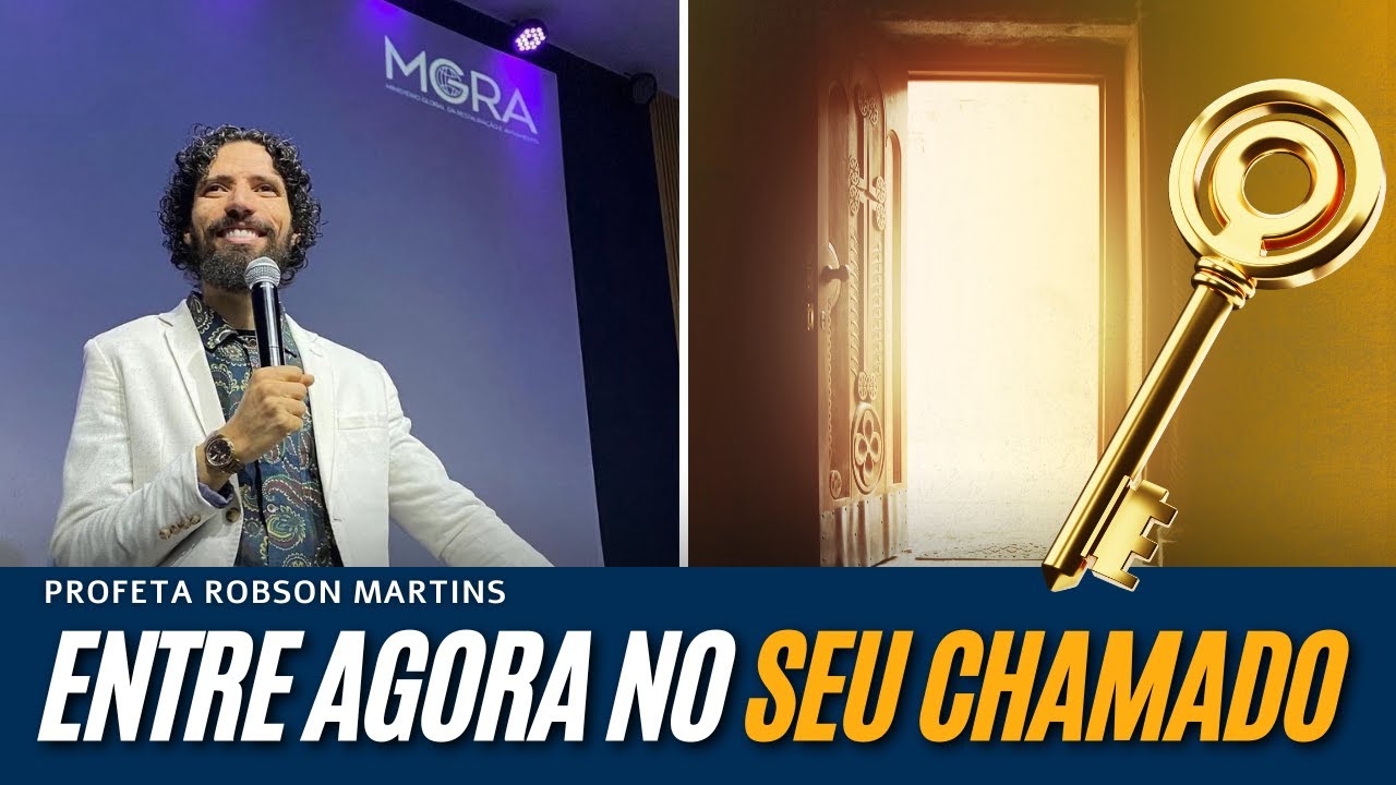 DESATAR PROFÉTICO l 🔥 Entre agora no seu chamado 🙌 - Robson Martins