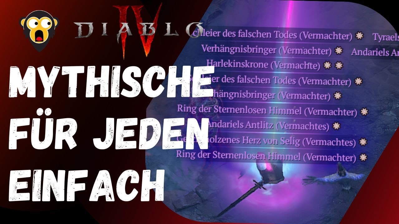 So bekommst JEDER mythische Item in Diablo 4 Season 11!