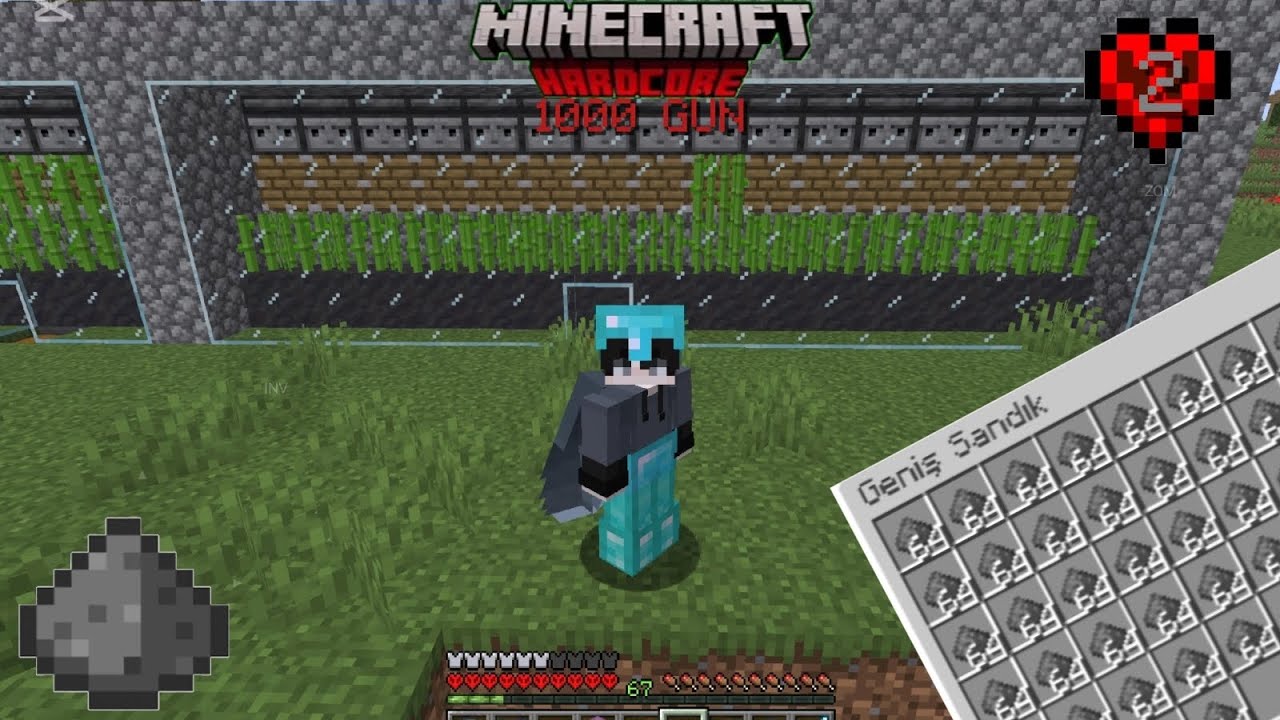 Minecraft Hardcore Bölüm 2#minecraft #minecrafthardcormode 