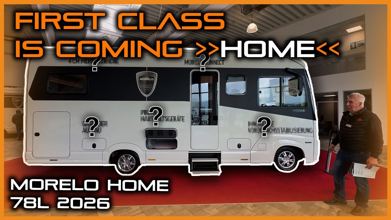 NEUER Morelo HOME 78 L 2026 🚍 | PREMIERE auf MORELO OPEN – Der neue Einstieg in die Luxusklasse! 💎