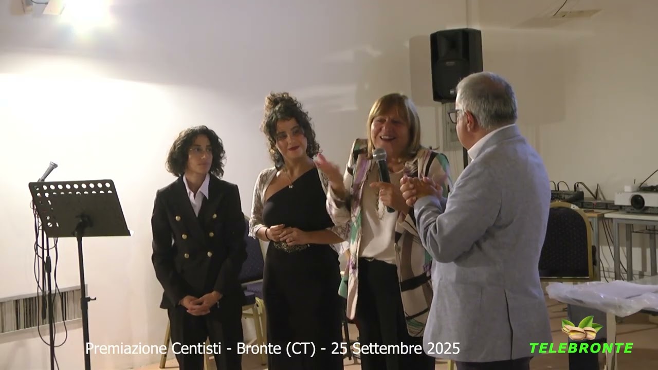 Premiazione Centisti 2025 - Bronte (CT) - 25 Settembre 2025