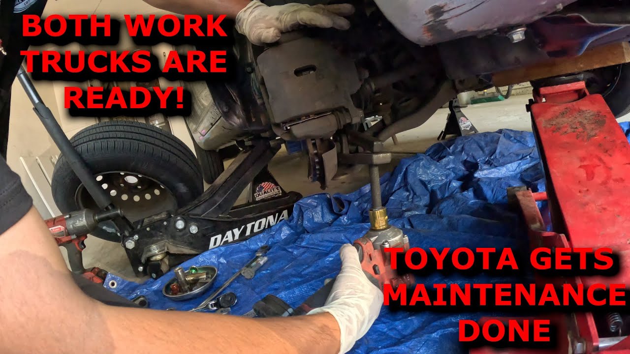 That is going to be EXPENSIVE! Toyota maintenance. What did we FIND on the second job?