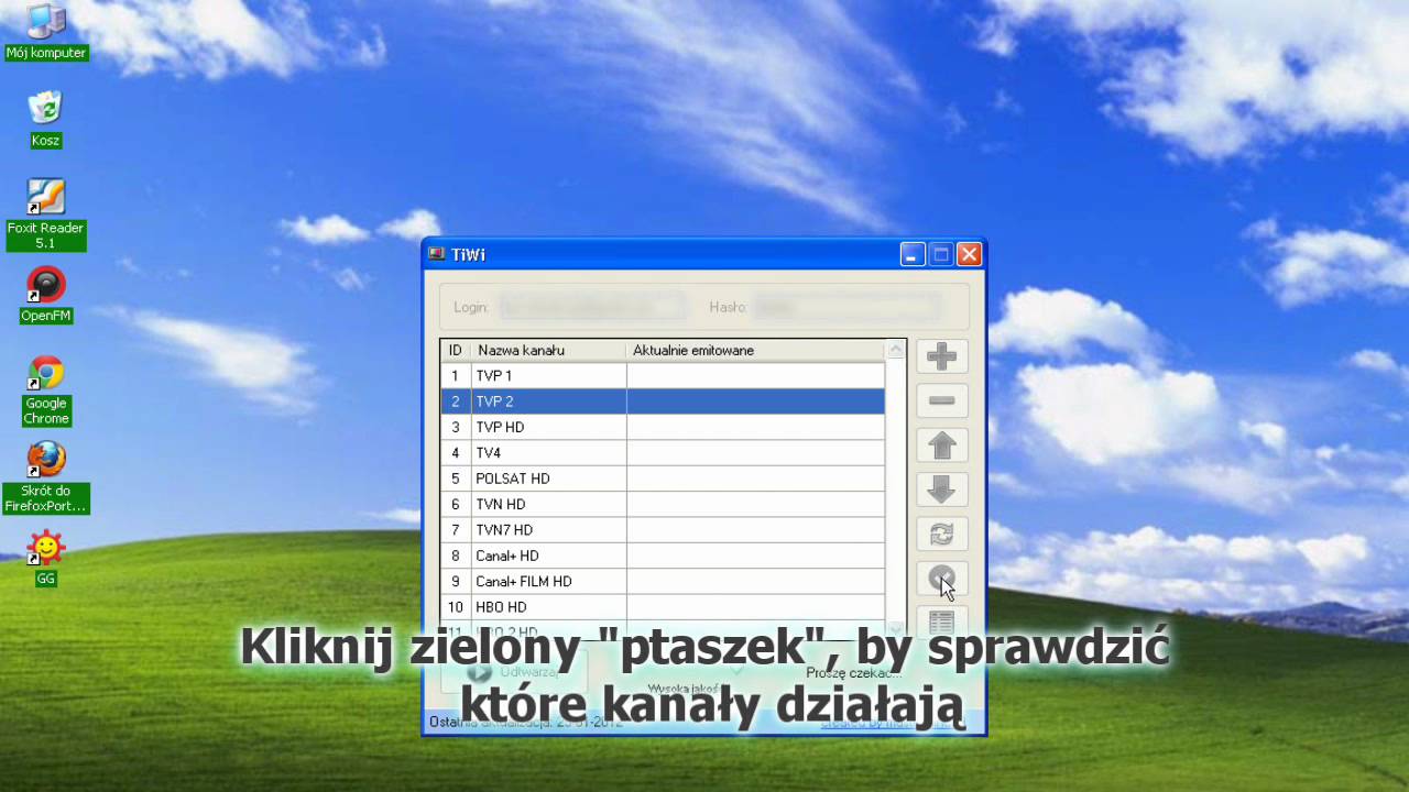 Jak nagrywać i oglądać TV z weeb.tv .