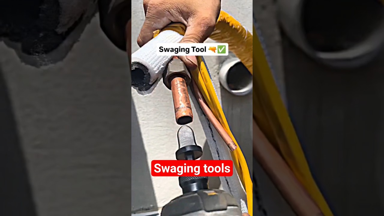 swaging tools for hvac Ac technican