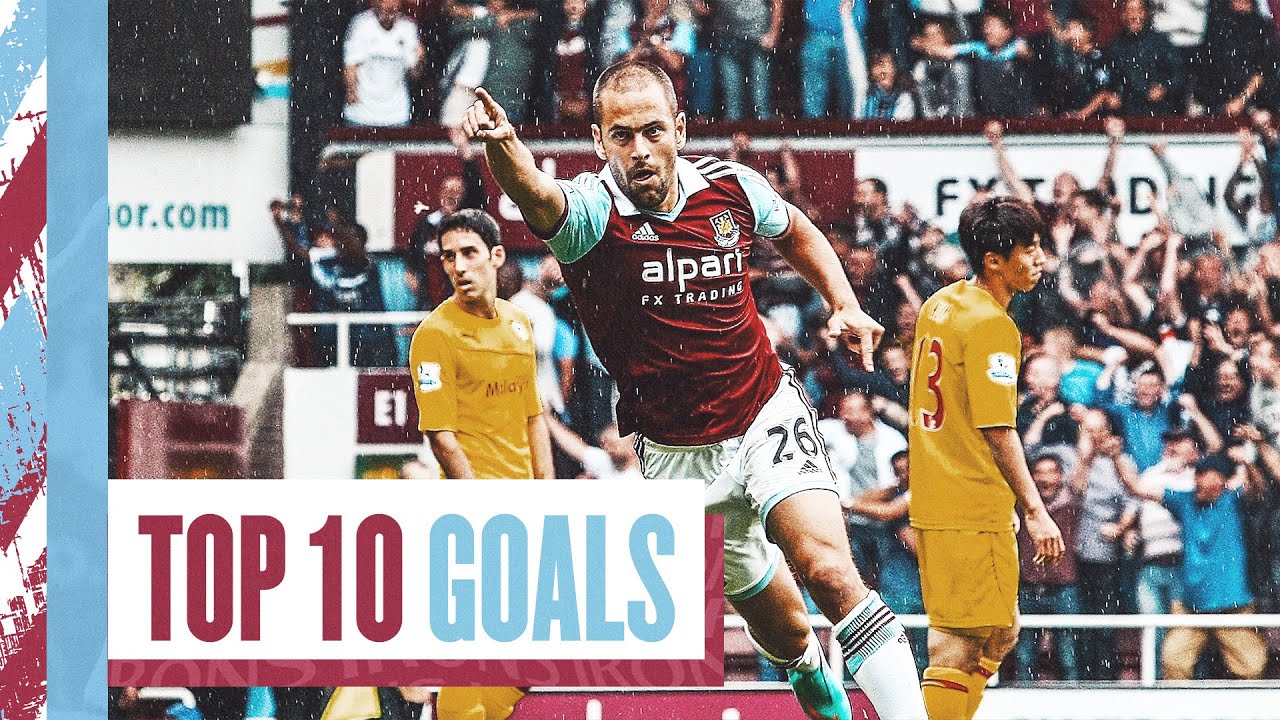 Mazy Runs, Long Range Strikes & More | Joe Cole's Top 10 West Ham Goals ⚒️
