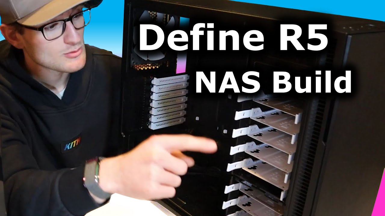 Сборка NAS своими руками в Fractal Define R5!!! Всё ещё лучший вариант