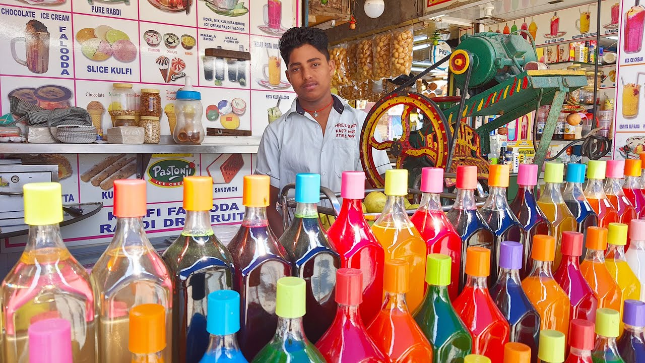 Juhu Beach Chuski Wala GOLA ❤️ 🧡 💛 💚 💙 | Indian Street Food