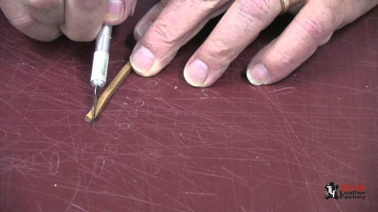 Using Perma-Lok Threaded Needles For Leather Working