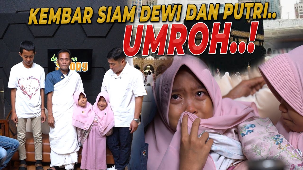 KELUARGA DEWI DAN PUTRI BERANGKAT UMROH..!!