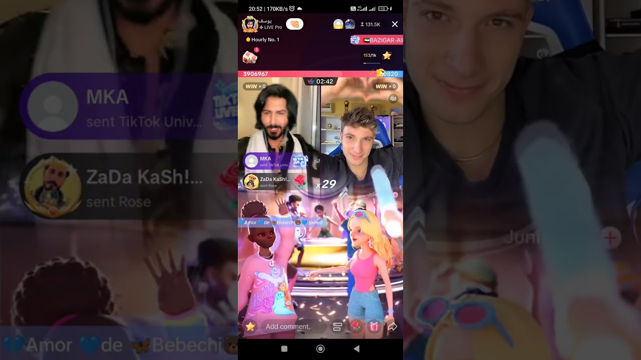 Biggest Tiktok live (full) match of Yousif (Tiktok King) 29 Sept 2023 (world record) server hang