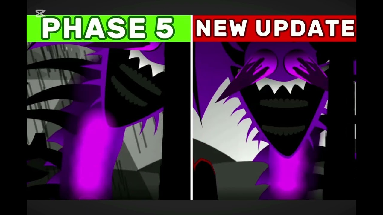 Phase 5 vs big update by sprunki better video