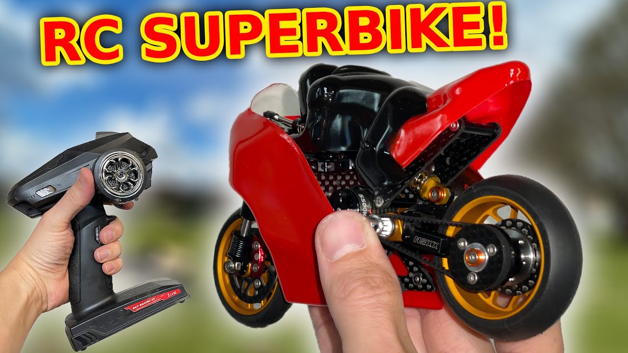 mini RC Superbike is too fast!!