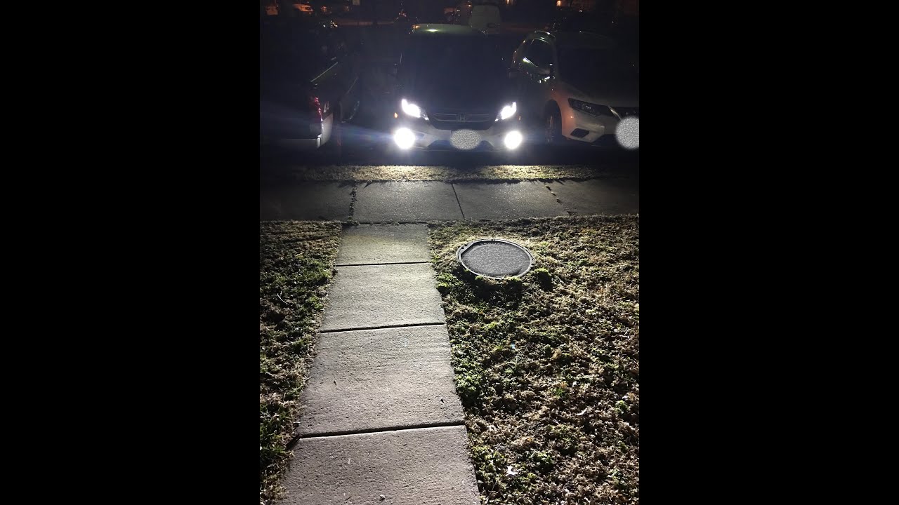 Replace 2019 Honda Odyssey Fog Lights to LED