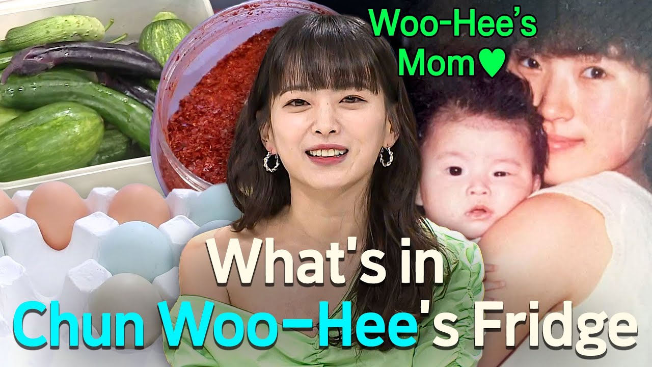 What's In ＂My Youth＂ Chun Woo-Hee's Fridge? 🤤🤤🤤 | Chef & My Fridge