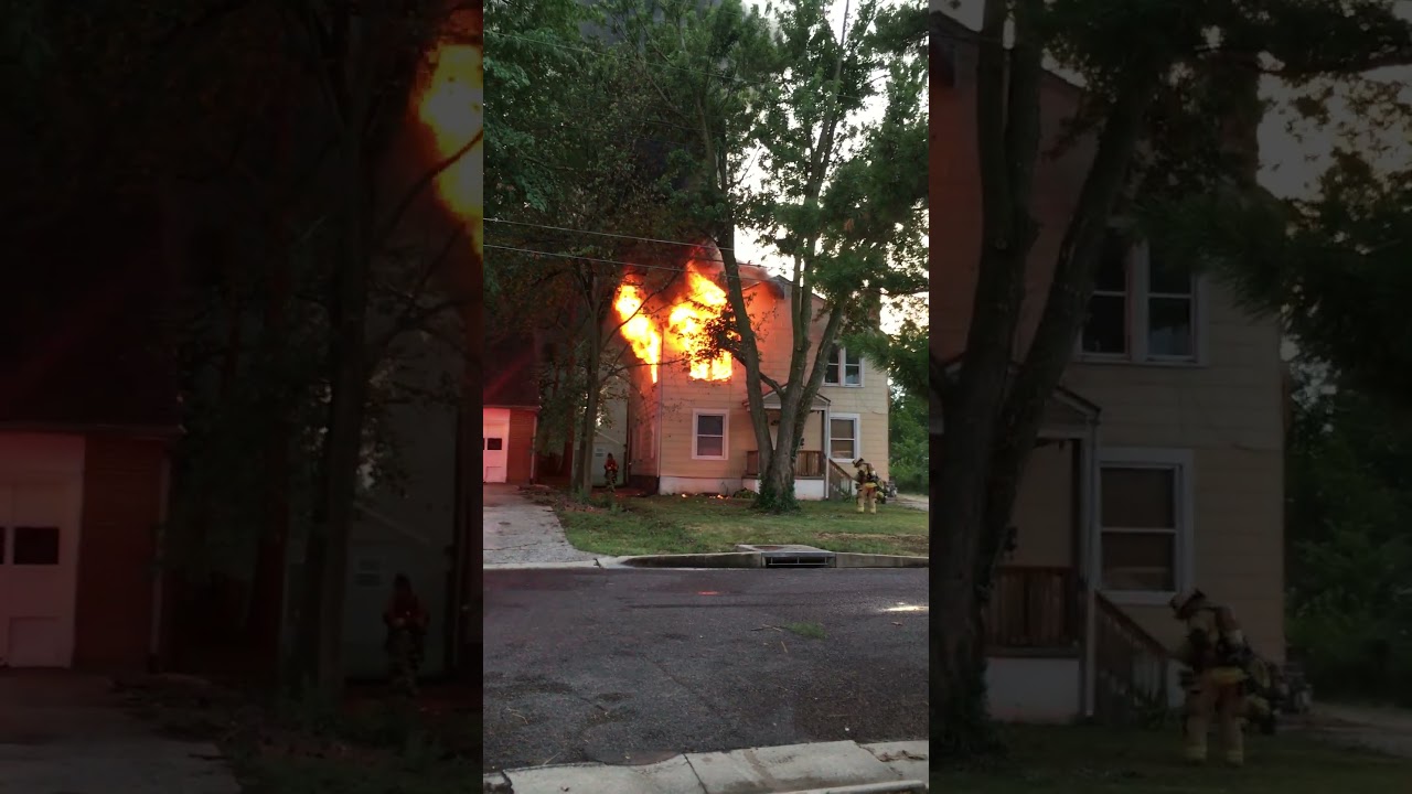 House fire in 800 block of Hardin Street in Columbia