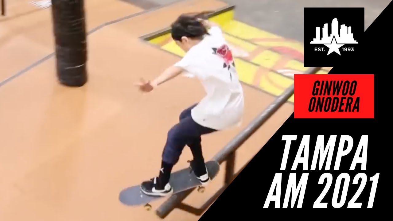 GINWOO ONODERA INSANE TAMPA AM 2021 QUALIFIER RUN