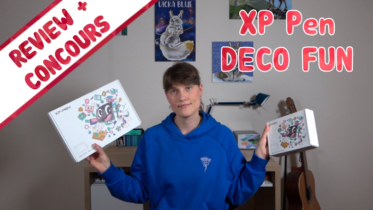 Review+Concours : XP pen déco fun