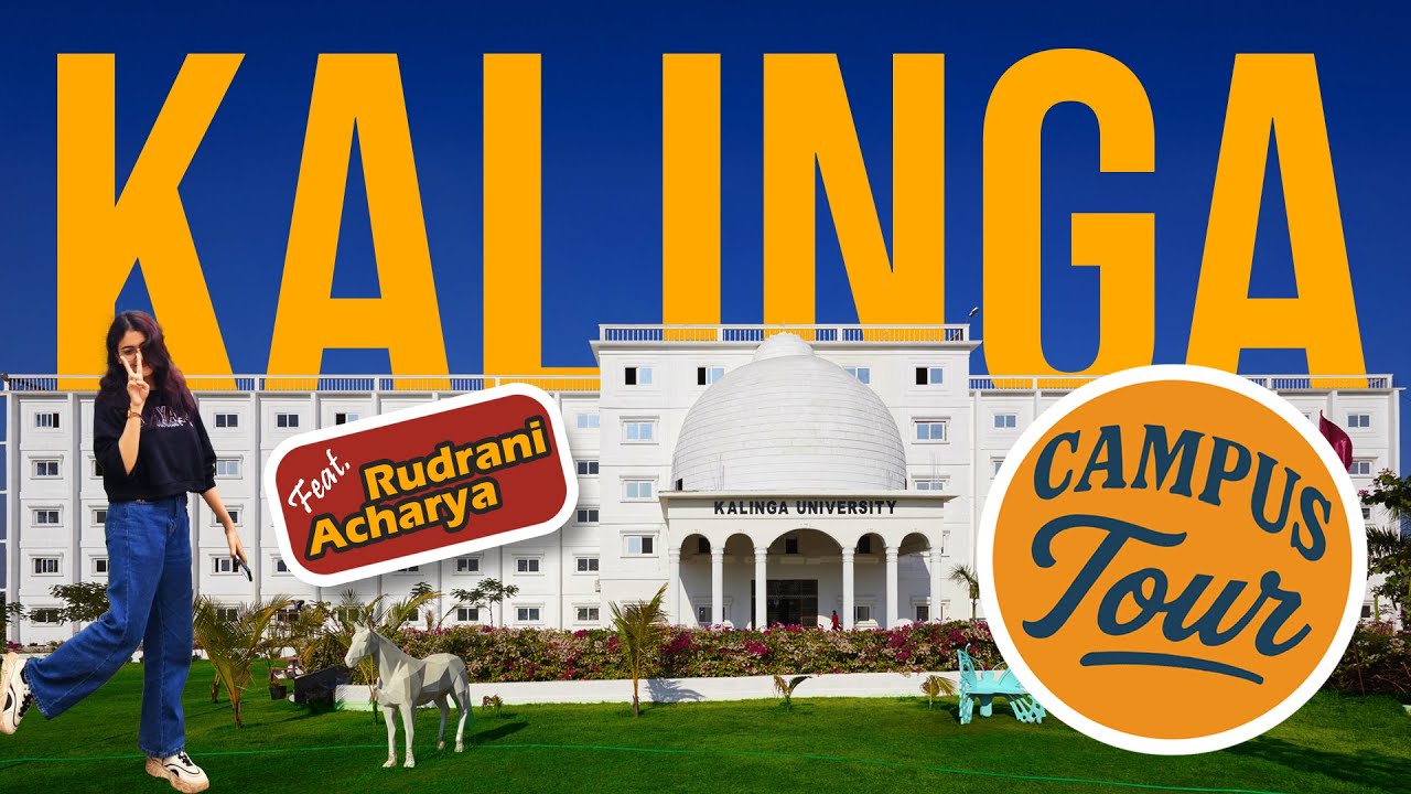 Rudrani Takes You on a Kalinga University Campus Tour | Student Experience, Facilities & Campus Life