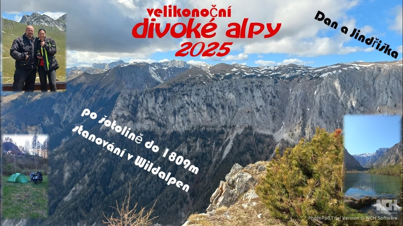 Velikonoční divoké Alpy 2025