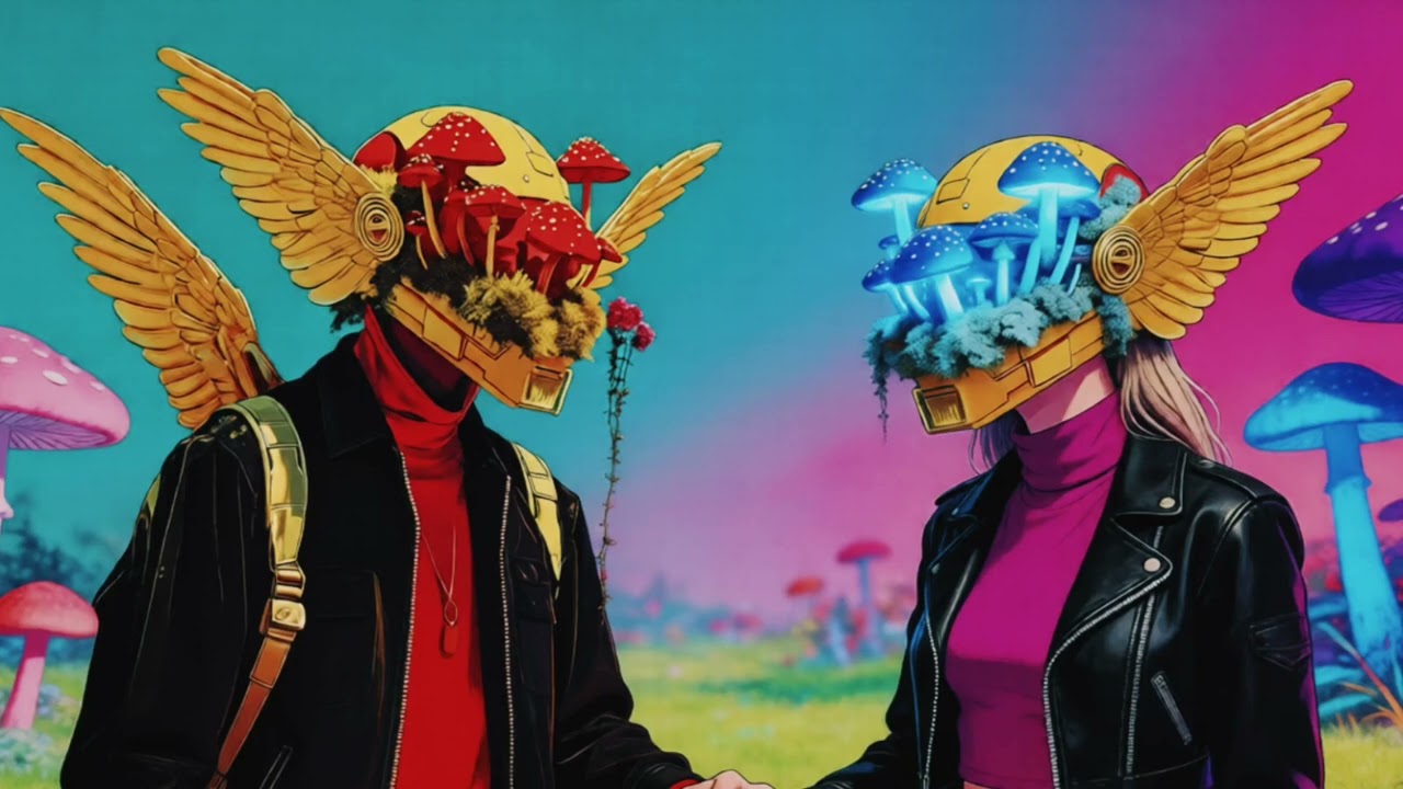 Daft Punk Inspired | Maybe Tomorrow | 🍄🤖 | French House, Synthwave, Retro Funk, Disco, Chillwave