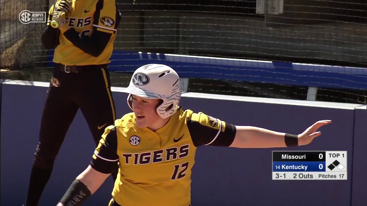 NCAA Softball 2019 : Missouri vs #14 Kentucky Mar 23