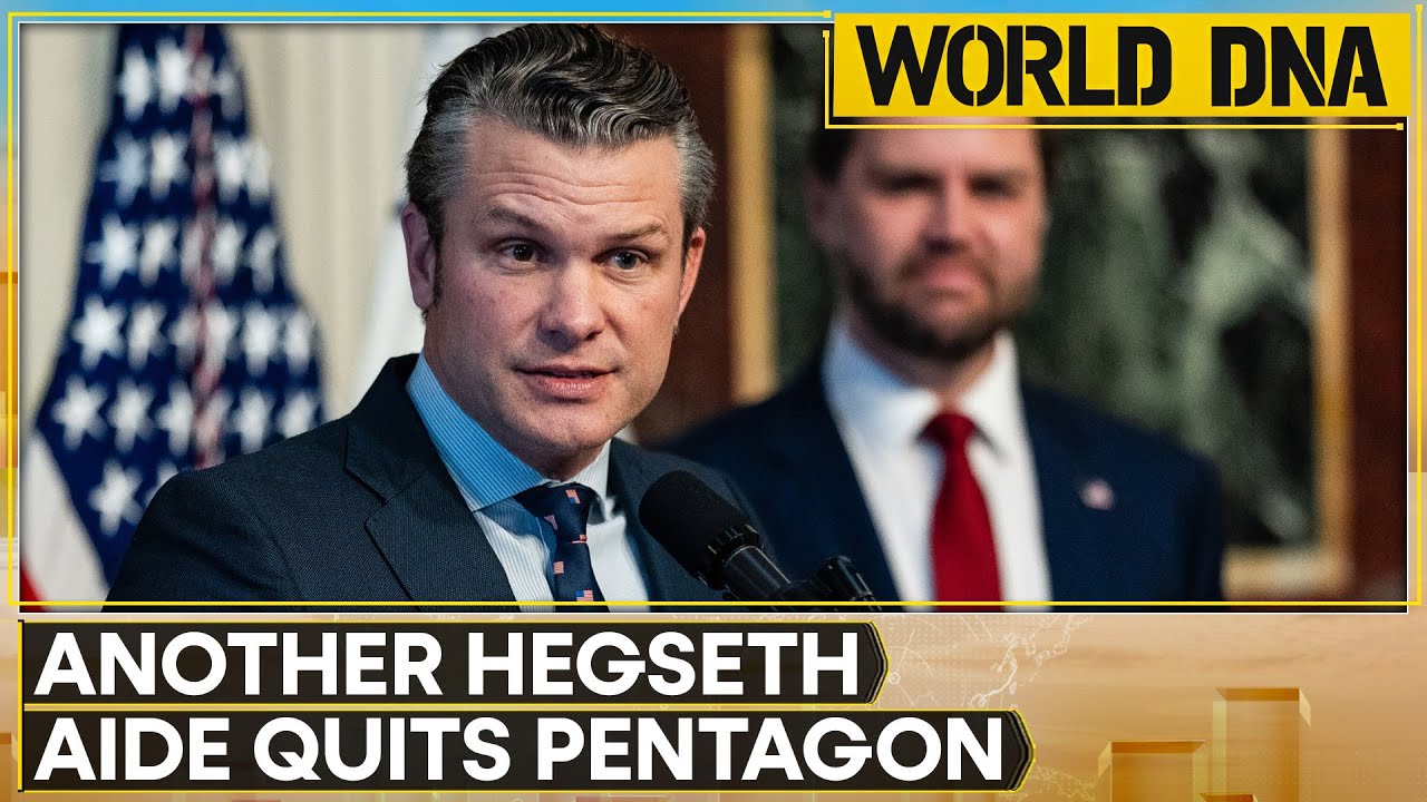 Senior Aide to US Defence Secretary Pete Hegseth Justin Fulcher Quits Pentagon Job | WION World News